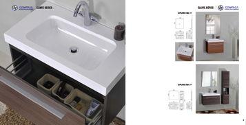 宁波指南针外贸公司浴室柜产品样本